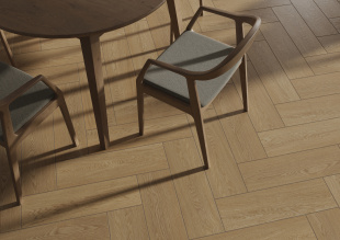 Керамогранит Cersanit  Teakwood светло-коричневый рельеф арт. 17898 (18,5x59,5) матовый